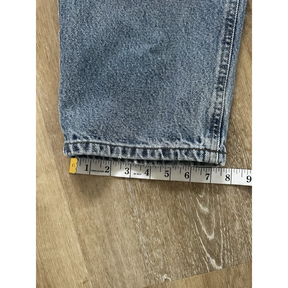 Carhartt Work Jean 42x32 Relaxed Fit Distressed Utility Workwear Carpenter Denim